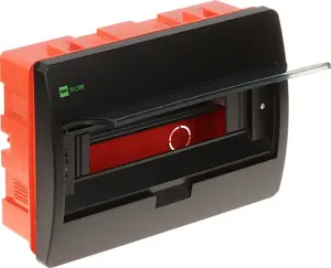 Iebūvējamais sadalnes skapītis ELEKTROPLAST ELEGANT-1X12/PT/B/EPN — 12 moduļu