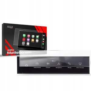 Screen protector GrizzGlass CarDisplay Protection for Peugeot 3008 AC Panel 2024 – matte film