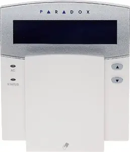 Vadu taustiņu panelis ar RFID Paradox K-641/R — piekļuves tastatūra, vadu pieslēgums, RFID atbalsts