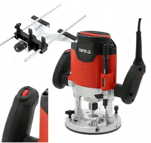 Elektriskais frēzētājs YATO YT-82385 1400 W — rokas koksnes apstrādes instruments