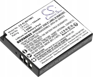 Battery Cameron Sino model LB-015 (LB015) for Kodak WP Z2 — replacement battery, MPN SB9314