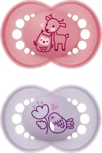 Pacifier MAM original 16+ months – orthodontic silicone teat, one-piece design, vented shield