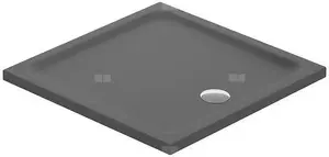 Shower Tray CERSANIT TAKO 90x4 cm, square, gray matte