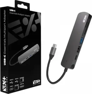USB-C daudzportu hubs next one NEXT ONE Hub USB-C Essentials NEX-CO-HU-1