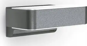 Wall light Steinel LED L 810 C external wall luminaire without motion sensor, anthracite