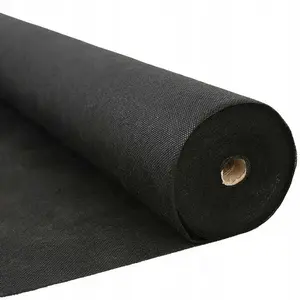 Groundcover fabric Chomik Agrowłóknina 1 x 10 m black — weed-control landscape fabric