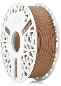 3D drukas spole ROSA3D BioWOOD 1.75 mm, 3 kg, koksnes pildījuma PLA maisījums