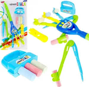 Mega Creative KREDA CHODNIKOWA 4KOL AKC 30x57x7 chalk set, 4 colors, model VK-CK601MC