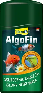 Šķidrais alģicīds Tetra Pond AlgoFin 500 ml dārza dīķiem — apkaro stīgas formu aļģes