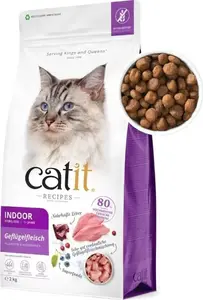 Сухой корм для кошек Catit Recipies Indoor Adult с мясом птицы 2 кг