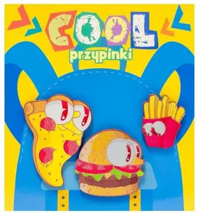 Pin badge MCD Przypinka cool. Frytki — decorative enamel pin badge