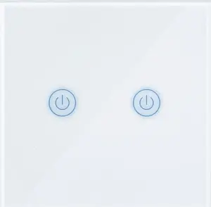 Double Wi‑Fi Light Switch, white, SMART OEM SH‑SWWIF‑W2