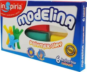 Paint set TEKA Modelina 6 colors – TEKA, model 544357, craft modeling clay paint set