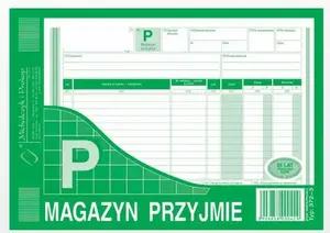 Staple-bound receipt book Michalczyk & Prokop 372-3 A5, 80 sheets