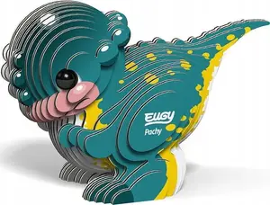3D Puzzle Fat Brain Toys Pachycefalozaur Eugy | Wooden ECO Figure, Collectible Model