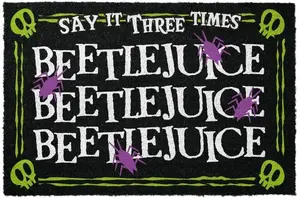Door Mat VidaXL Beetlejuice — doormat with beetle print, 40 x 60 cm