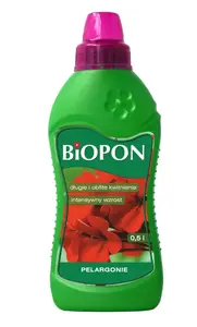 Liquid fertilizer for pelargoniums BIOPON 0.5 L (B1014)