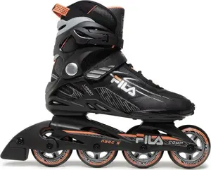 Rullīši FILA Legacy Comp Lady melni izm. 38 — rekreācijas skrituļslidas