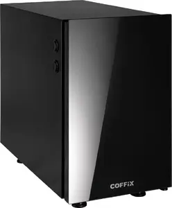 Piena dzesētājs Coffix PMC9 4L — kompakta piena ledusskapis, Diamond Black