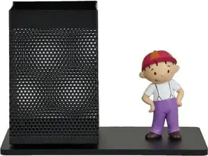 Desk organizer with figurine Tisso-Toys Przybornik biurkowy z figurką — classic doll accessory holder