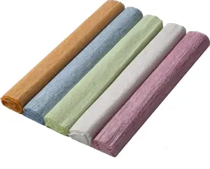 Crepe paper sheets Happy Color 25 x 200 cm, pearlescent mix, pack of 5