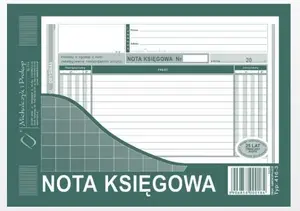 Notebook Michalczyk & Prokop Nota księgowa A5 80 sheets (416-3)