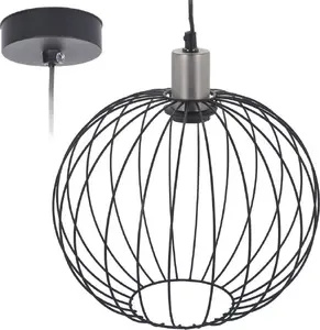 Pakaramā griestu lampa Home&Styling Collection K-HZ1600530 — metāla industrālais loft dizains, universāls pakaramais