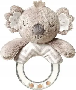 Grabulis MWB BABY ONO 1634 Koala Coco — zīdaiņa rokai, viegls, ērti satverams