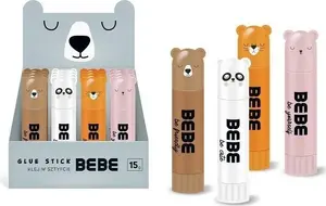 Клей-карандаш INTERDRUK BB Friend 15 г, упак. 16 шт — клей для бумаги и поделок