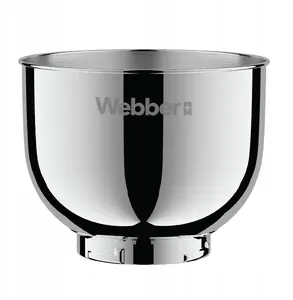Stainless Steel 6L Bowl for Webber SM17 Robot Mixer — Original Replacement Bowl