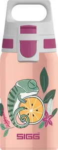 SIGG Shield One Flora Ikdienas lietošanai 500 ml Nerūsējošs tērauds Rozā