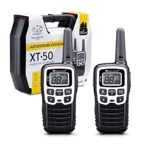 Midland XT50 Adventure рация 24 канала 446.00625 - 446.09375 MHz Черный, Серый