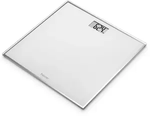 Elektroniskās svaru svari HERDEGEN GS120, balti, maksimālā slodze 150 kg