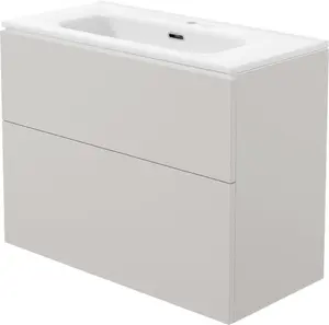 Izlietnes skapis ar izlietni 80 cm deante STKU8U6U8M