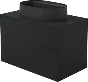 Izlietnes skapītis ar granīta izlietni 55x35 cm, deante SDNB8SNU6B