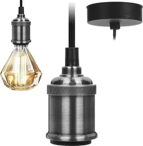Pendant lamp KMTP K-XX8110740 silver — ceiling chandelier pendant lighting