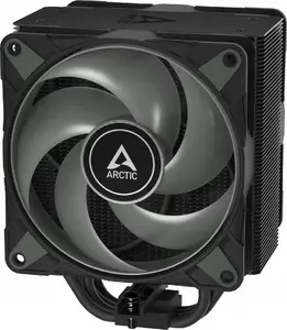 Procesora dzesētājs Arctic Freezer 36 A-RGB (melns) ar A-RGB apgaismojumu, torņa radiators, PWM ventilators