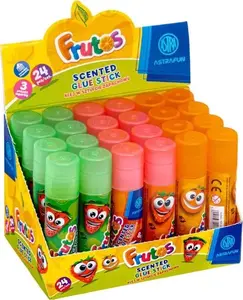 Клей-карандаш Astra Frutos набор 24 шт — плотный клей для бумаги и поделок