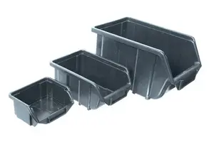 Storage Container MEGA 35532Z green 220×355×167 mm