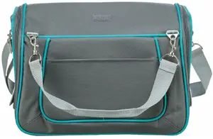 Pet carrier Trixie Transporter Friends on Tour, gray, size 40×27×28 cm