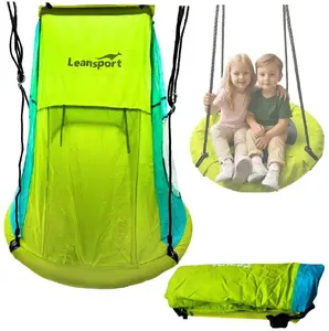 Swing LEAN Sport Nest Swing 'Bocianie Gniazdo' Green 110–120 cm