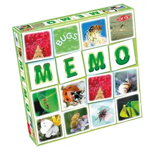 Tactic Memo Bugs Карточная игра Matching