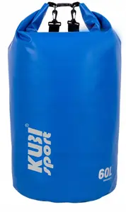 Ūdensnecaurlaidīgs žūdas maisiņš laivai un kajakam Verk Kubisport 60 l, zils