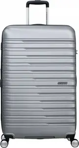 Liela cieta kofera American Tourister Flashline Pop 78 cm sudraba