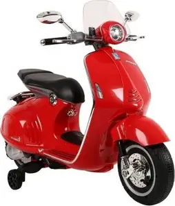 Электроскутер LEAN Sport Vespa GTS 300 — красный, на аккумуляторе
