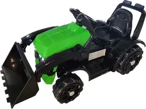 Electric Ride-On Tractor Triton ZP1001B with Bucket and Horn, Green