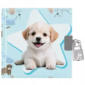 Блокнот STARPAK PAMIETNIK ZAM 135x135 мм Cuties Doggy PBH12/96, твердая обложка, квадратный формат