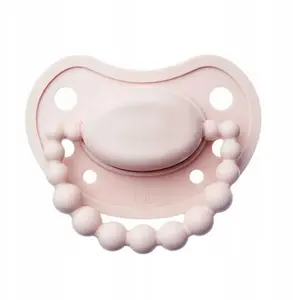 Пустышка Nuk LUU KIDS-SMOCZEK 6M+ Velvet Blush - ортодонтическая силиконовая, для детей от 6 мес.