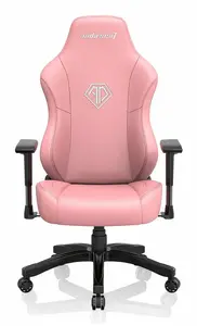 Anda Seat Phantom 3 PC gaming chair Upholstered padded seat Pink