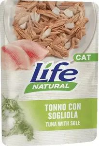 Консервы для кошек Life Pet Care LIFE CAT 70 г — тунец с камбалой